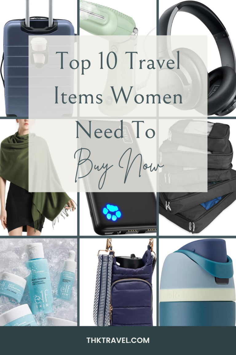 Top 10 Travel Items Women Need To Buy Now