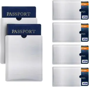 RFID passport sleeve