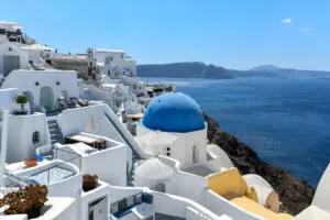 Santorini Greece St. Spyridon Orthodox Church