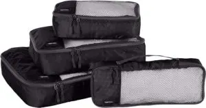 Luggage packing cubes