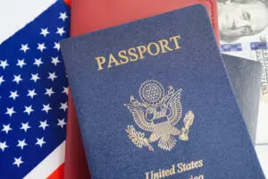 a passport on a flag passport renewal tips
