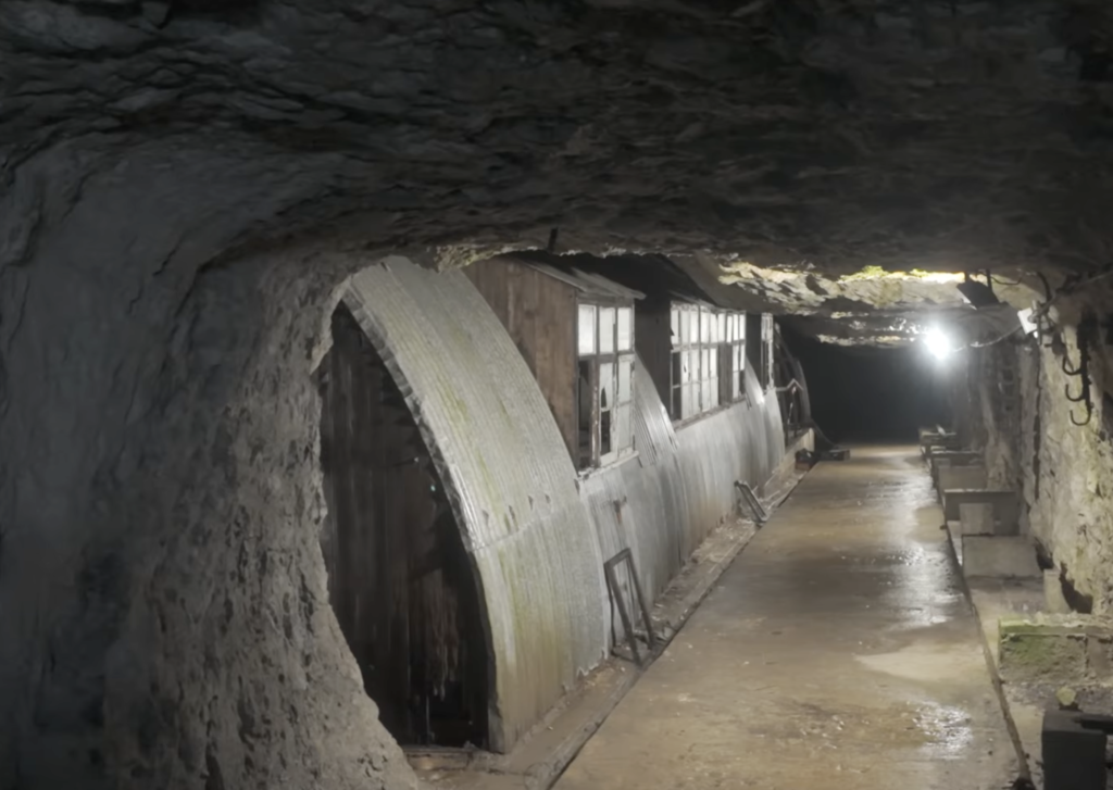 WWII tunnels Gibraltar