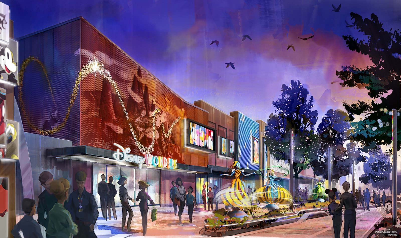 Disney Village rendering